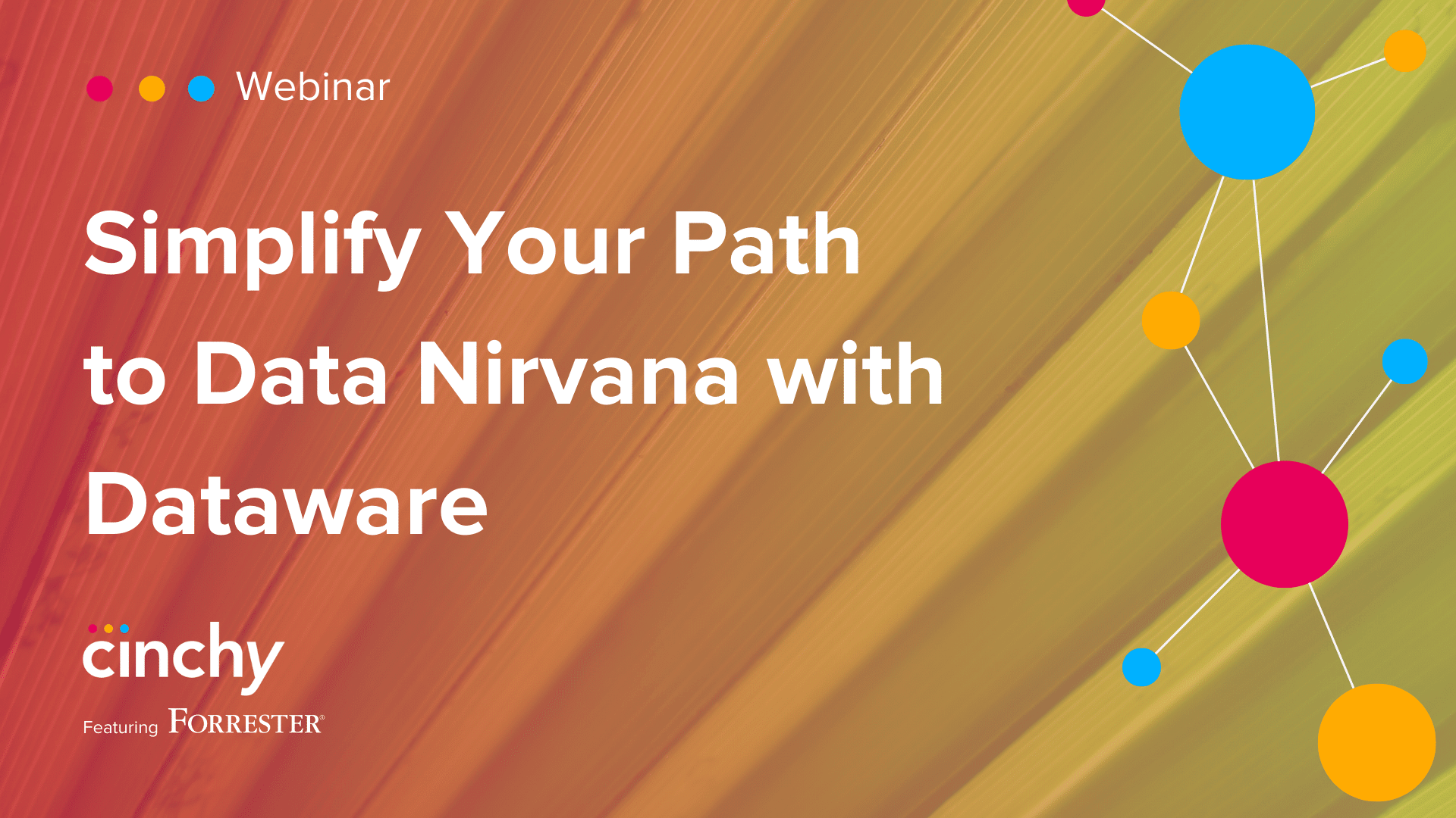 Webinar - Simplify your path to data nirvana
