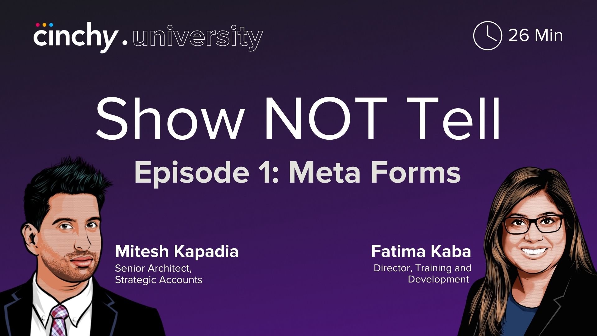 Show NOT Tell  Episode 1: Meta Forms